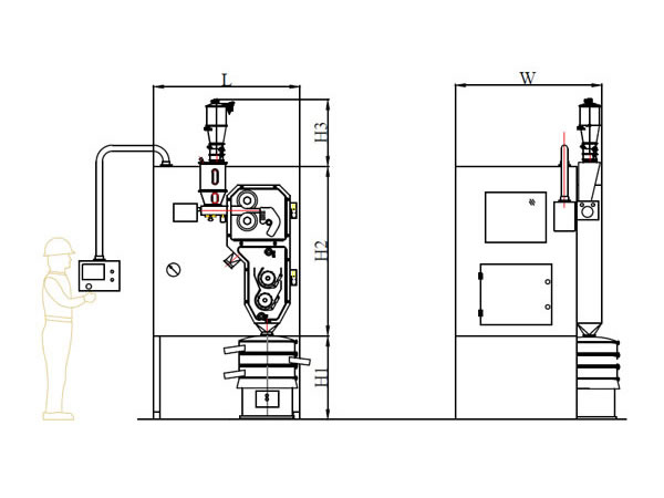 Compacteur-granulateur à sec